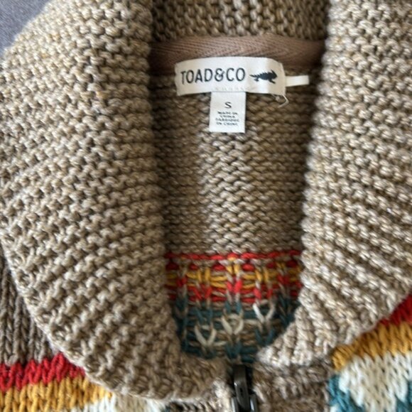 Toad&Co nitsa zip cardigan - Picture 5 of 10